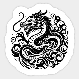 japanese dragon Sticker